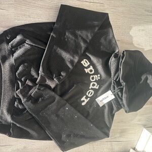 Spyder Black Perforated Hoodie